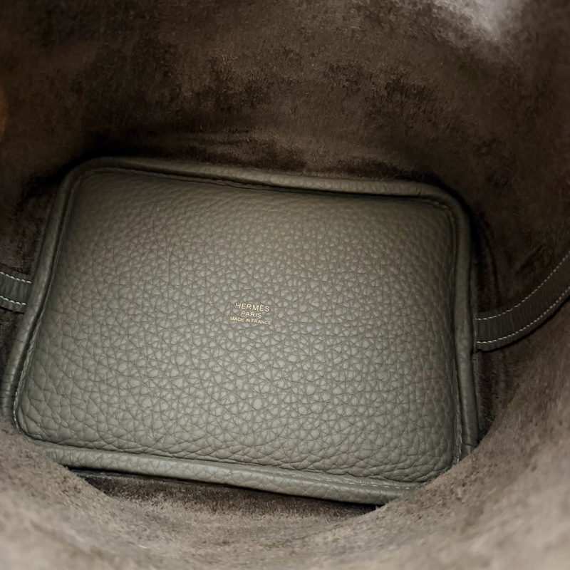 Hermes picotin 18 大象灰 菜籃子-4