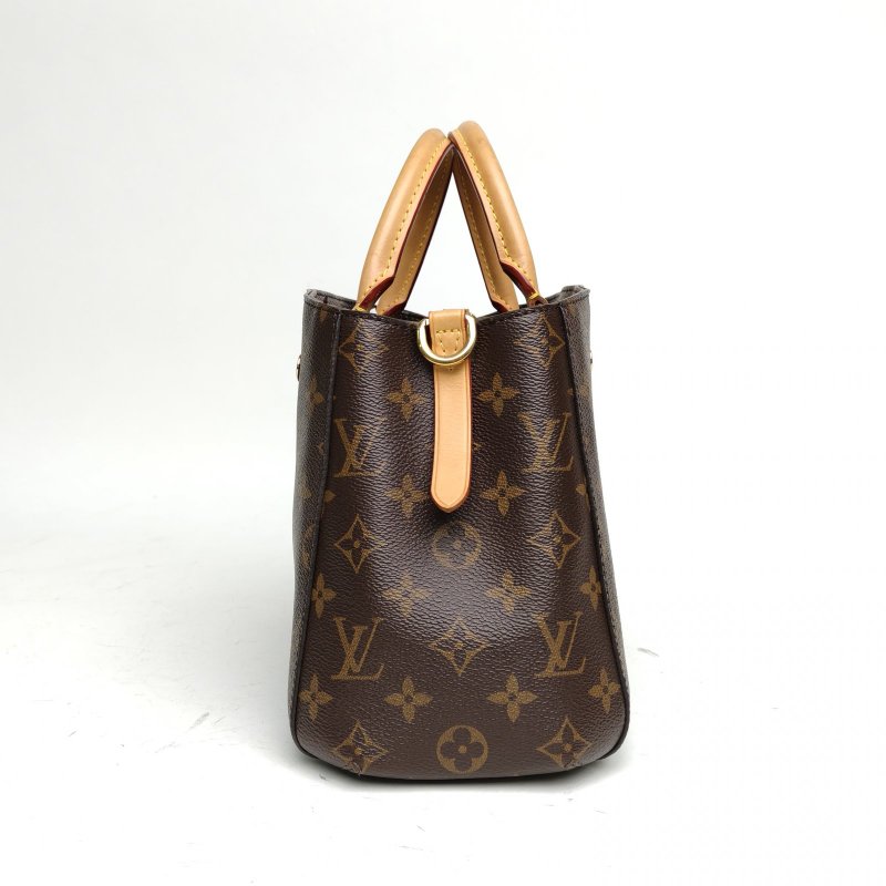 LOUIS VUITTON Montaigne蒙田BB29老花PVC金扣2016肩背包-1