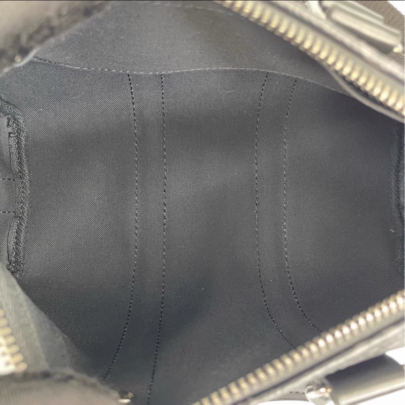 LOUIS VITTON路易威登老花Keepall 25黑武士手提斜挎包 芯片-18