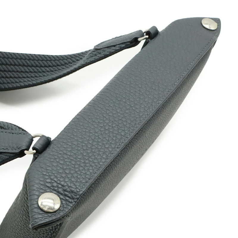 愛馬仕 Hermes Vide Poche H Evelyne 肩包 Togo 灰色 Misty Grey W Stamp-5