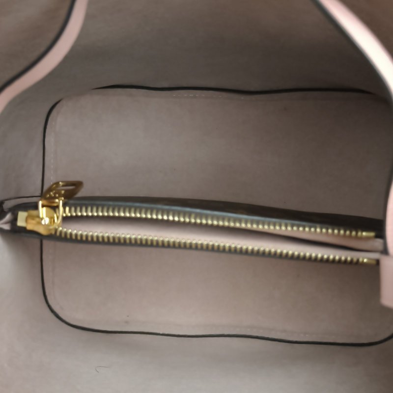 LOUIS VUITTON NÉONOÉ水桶包中號26粉色內裏老花PVC金扣2020肩背包-4