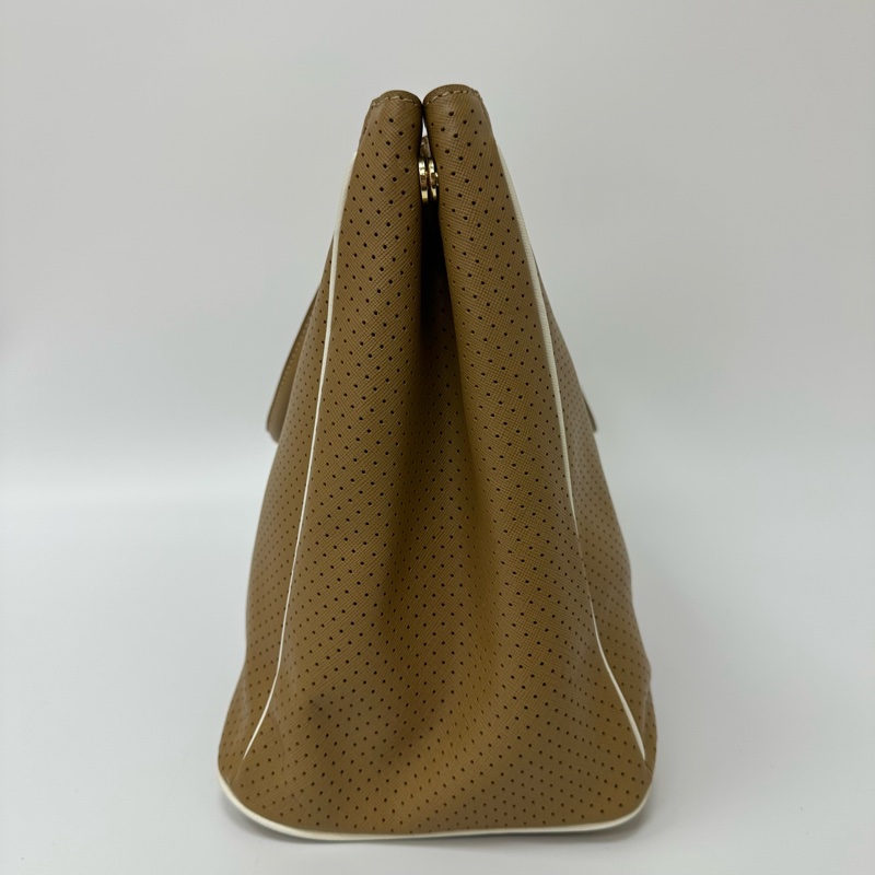 【赫蒂國際精品】PRADA 普拉達Saffiano Fori 托特包 vintage-3