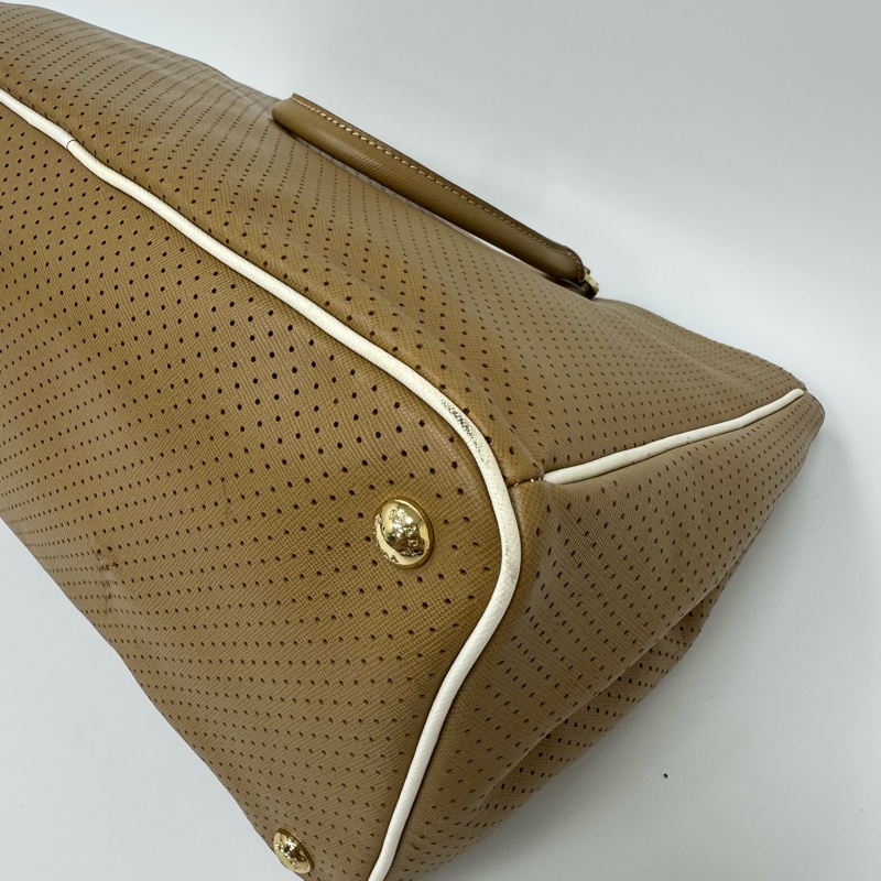 【赫蒂國際精品】PRADA 普拉達Saffiano Fori 托特包 vintage-6