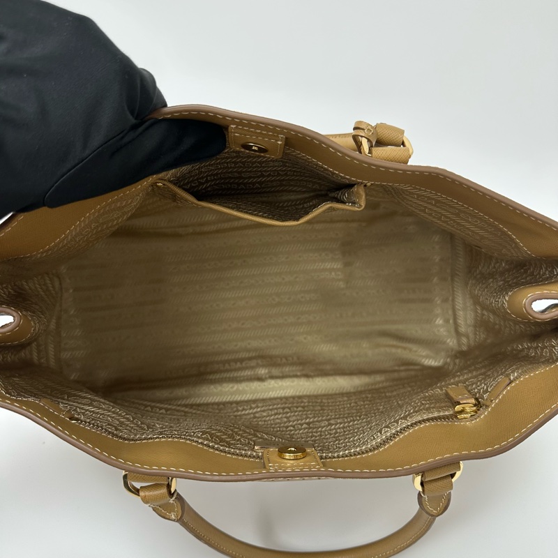 【赫蒂國際精品】PRADA 普拉達Saffiano Fori 托特包 vintage-13