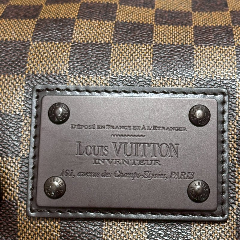 Louis Vuitton 經典棋盤格斜背包-14