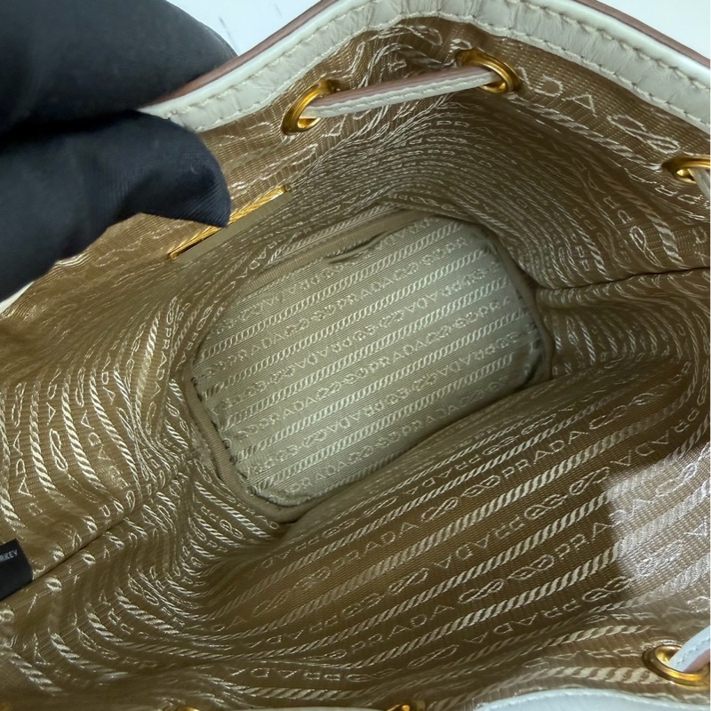 PRADA|帆布小水桶-5