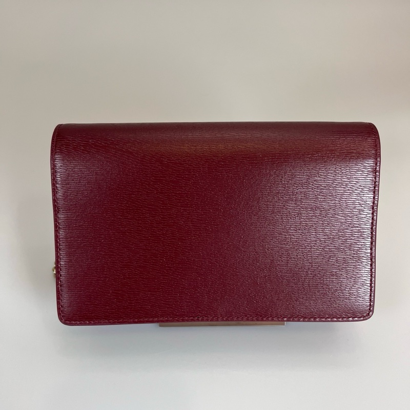 全新品 GUCCI 772643  酒紅皮革ROSSO ANCORA WOC包-2