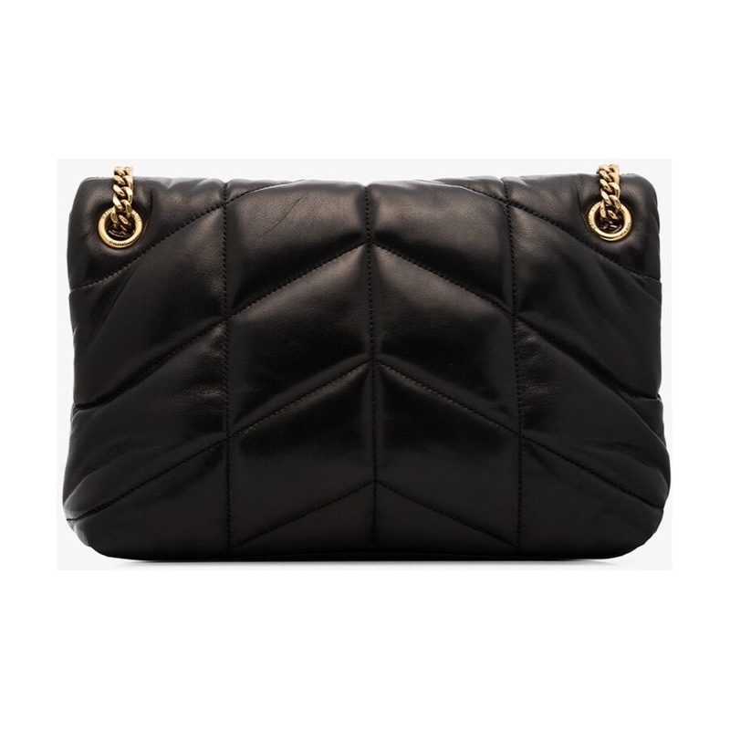 Saint Laurent 女士 PUFFER小號絎縫羊皮手袋包均碼碼小號、29cm*11cm*17cm-3
