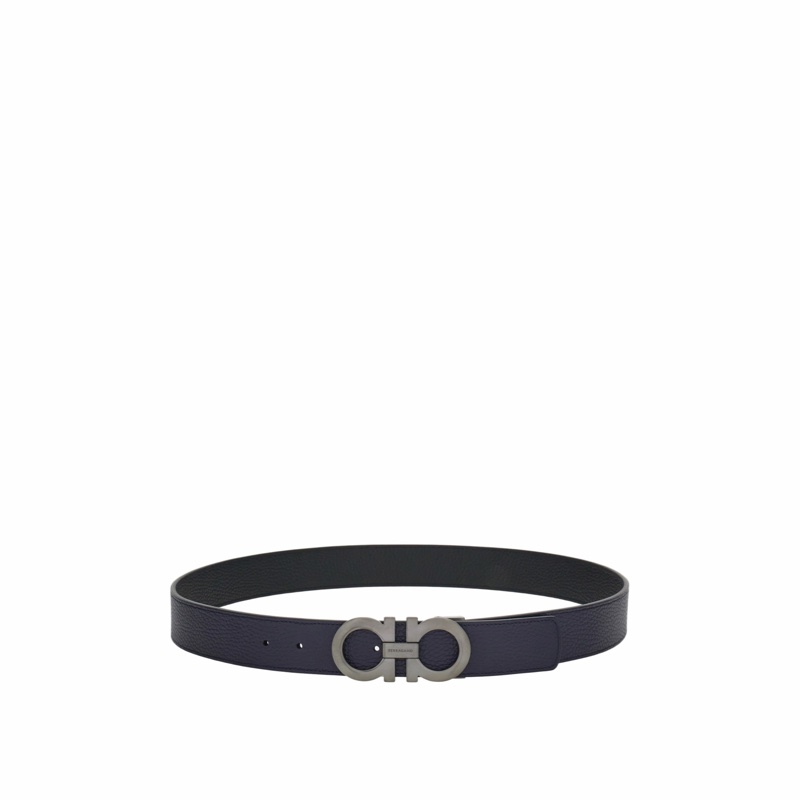 Salvatore Ferragamo 男士 雙面可調節腰帶85 90 95 100 105 110 115碼3.3cm-5