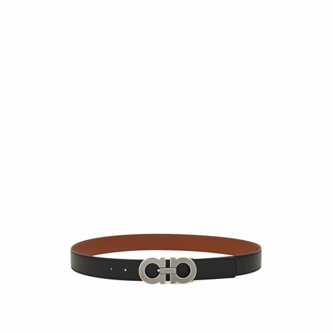 Salvatore Ferragamo 男士 可翻轉且可調節 Gancini 腰帶85 90 95 100 105 110 115碼3cm