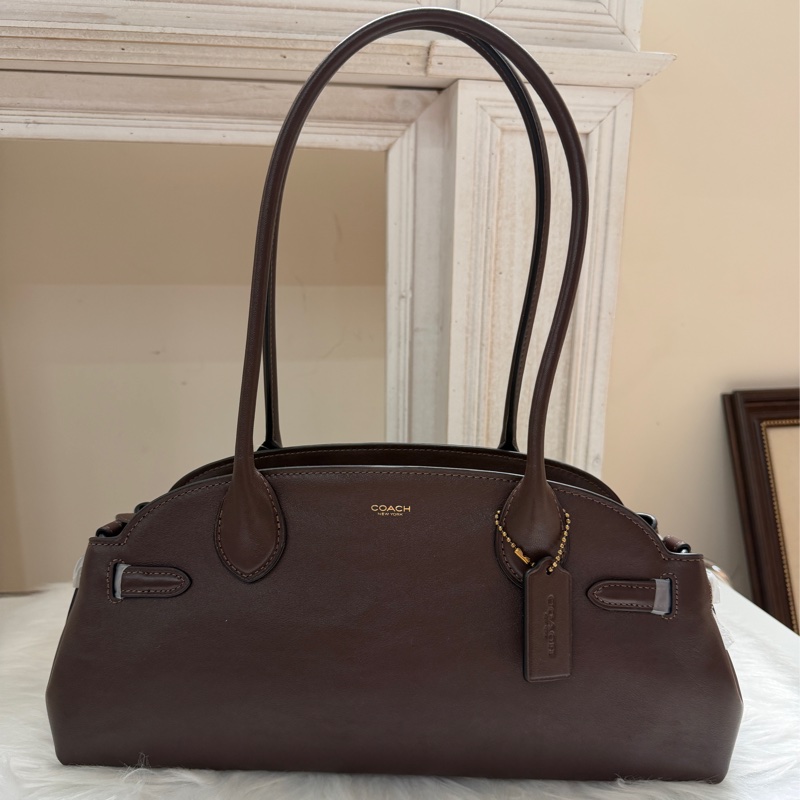 蔻馳Coach Empire Carryall 34 楓木棕-0