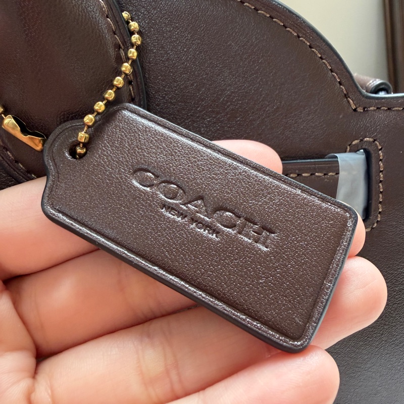 蔻馳Coach Empire Carryall 34 楓木棕-5
