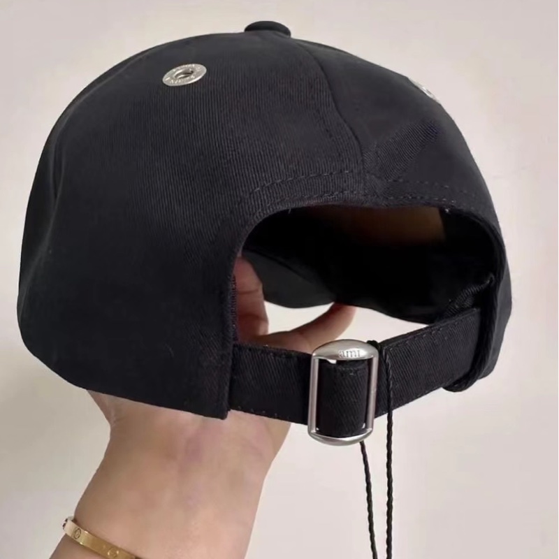 Ami Paris 男女同款 徽標棒球帽AMI PARIS-QT 均碼碼-4