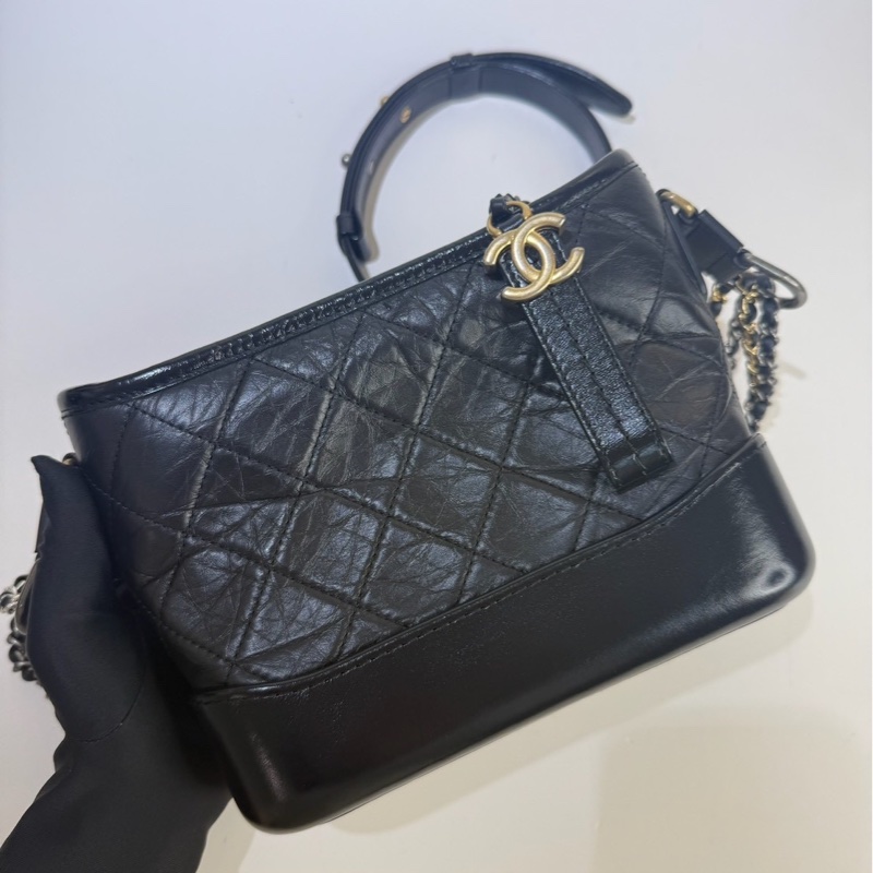 CHANEL|經典流浪包 小號 黑-0