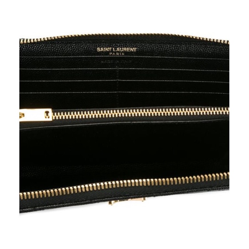 Saint Laurent 女士 Monogram拉鍊錢包均碼碼19cm*2cm*10cm-4