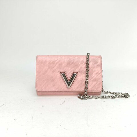 LOUIS VUITTON TWISTBeltWOC粉色EPI水波紋牛皮2010肩背包