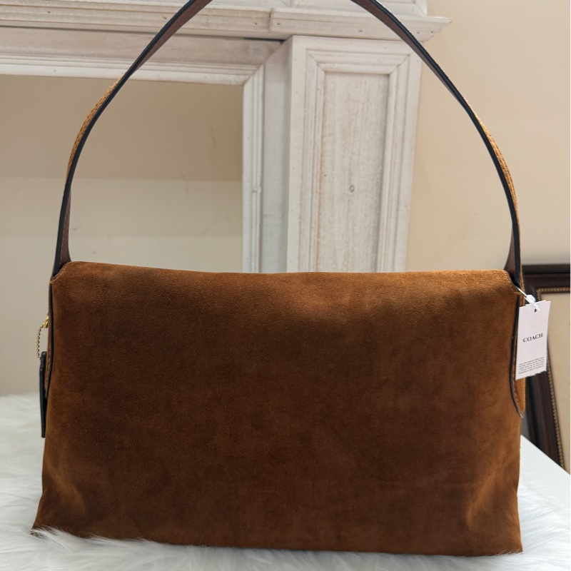 蔻馳Coach Chelsea切爾西 36 暖棕色 (麂皮)-1