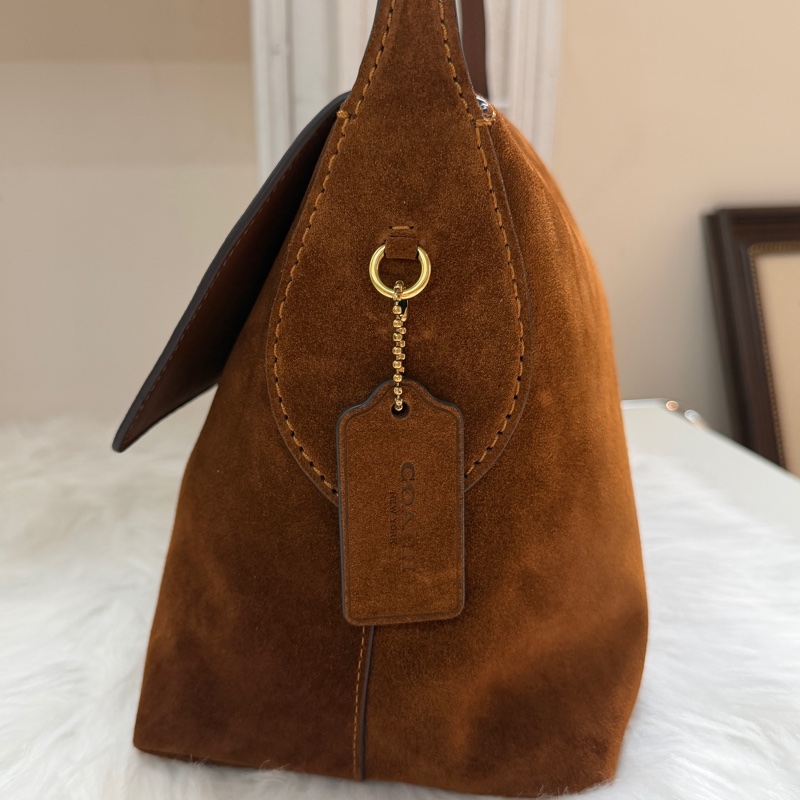 蔻馳Coach Chelsea切爾西 36 暖棕色 (麂皮)-3