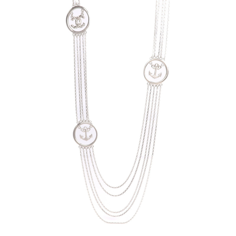 CHANEL 金屬Necklace項鍊-1
