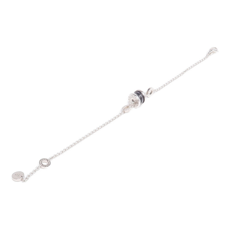 BVLGARI 925純銀/陶瓷Save The Children Bracelet手鏈-6