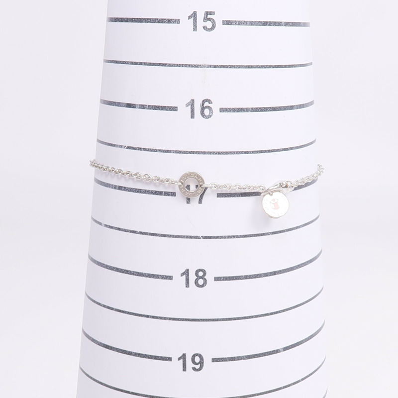 BVLGARI 925純銀/陶瓷Save The Children Bracelet手鏈-7