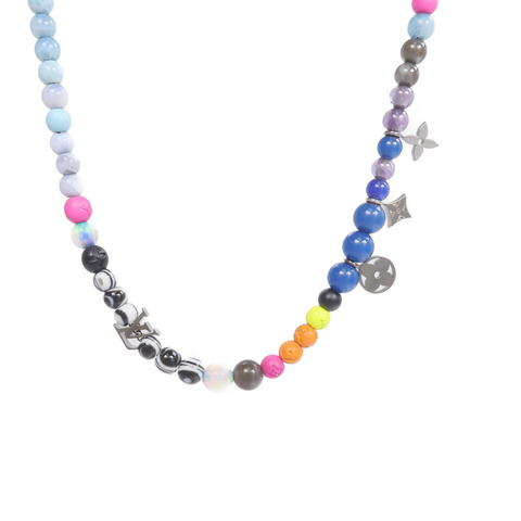 LOUIS VUITTON PVC/金屬Beads Necklace項鍊