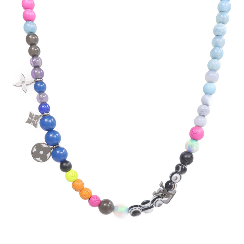 LOUIS VUITTON PVC/金屬Beads Necklace項鍊-1