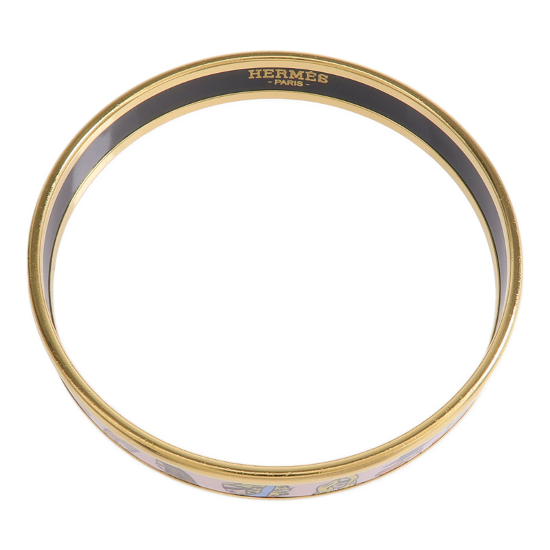 HERMES 金屬/琺瑯Hermes On The Beach Bangle手鐲-3