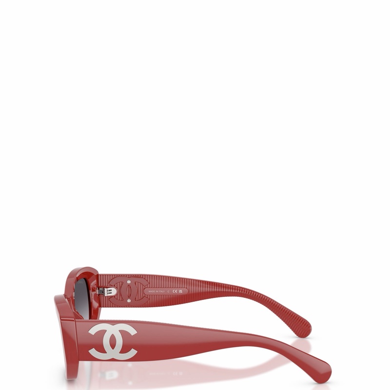 Chanel 女士 全框太陽鏡55碼橋寬: 1.8cm; 鏡腿長: 14cm-4