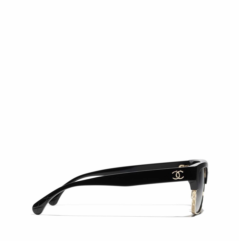 Chanel 女士 全框太陽鏡55碼橋寬: 1.8cm; 鏡腿長: 14cm-4