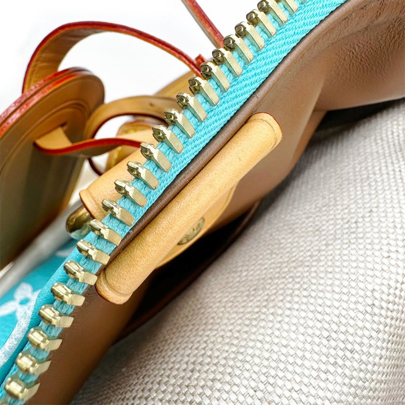 Louis Vuitton 展示品 Speedy P9  40 小牛皮手提斜背二用包(M11564-綠松石)-7