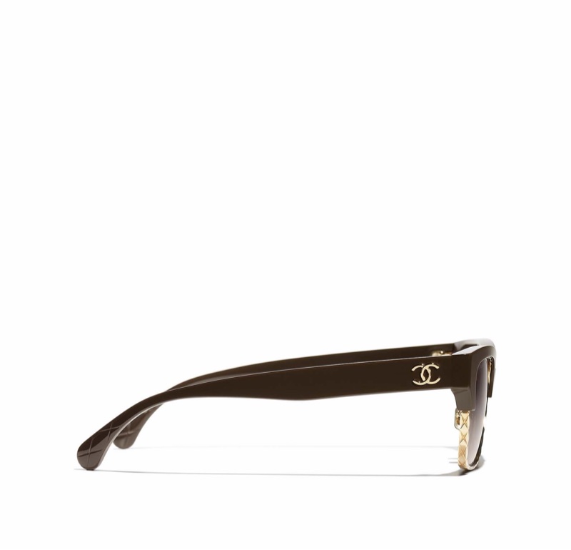 Chanel 女士 全框太陽鏡55碼-3