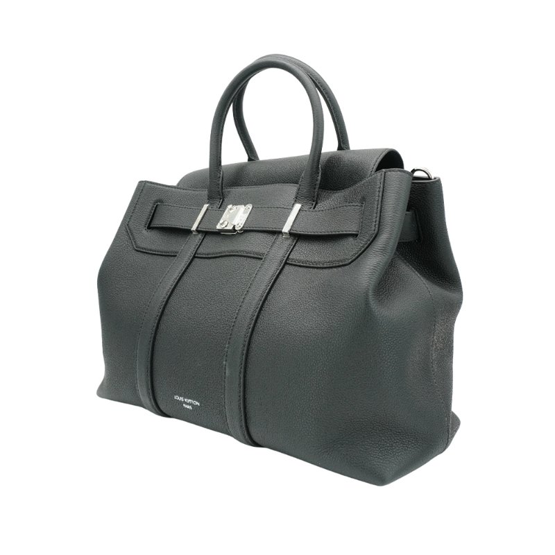 Louis Vuitton Georges Tote MM 粒面小牛皮手提肩背包(M23153-黑)-1