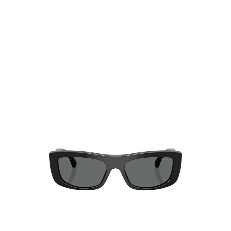 Chanel 女士 全框太陽鏡56 均碼碼橋寬: 1.8cm; 鏡腿長: 14cm; 鏡片直徑: 5.6cm-1