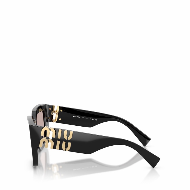 Miu Miu 女士 全框太陽鏡51 均碼碼橋寬: 2.1cm; 鏡腿長: 13.5cm; 鏡片直徑: 5.1cm-4