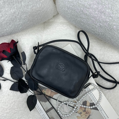 【赫蒂國際精品】Loewe 羅意威 經典 Anagram 標誌皮革單肩包vintage