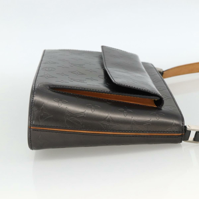 【日本直送】路易威登 Monogram Mat Alston 肩背包 黑色 M92810 LV Auth ka3833A-3