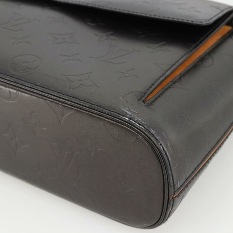 【日本直送】路易威登 Monogram Mat Alston 肩背包 黑色 M92810 LV Auth ka3833A-9