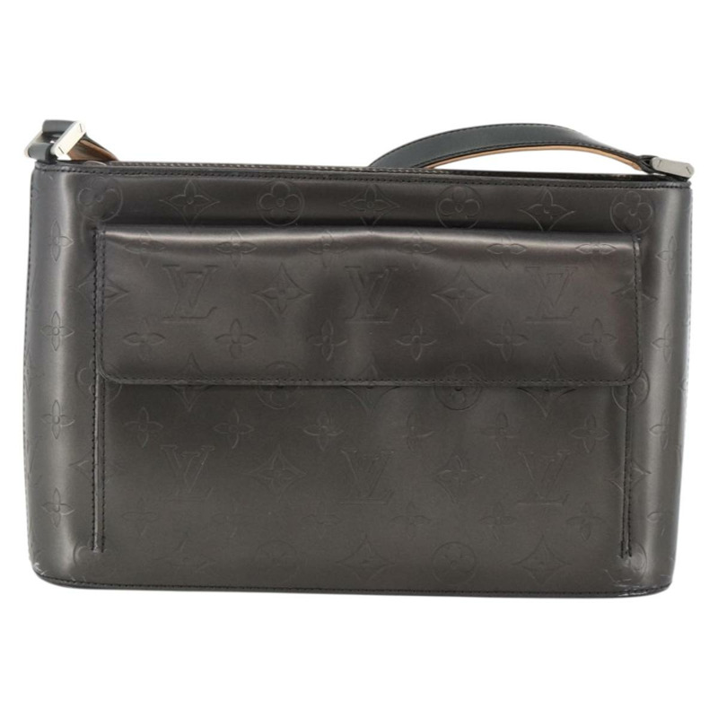 【日本直送】路易威登 Monogram Mat Alston 肩背包 黑色 M92810 LV Auth ka3833A-12