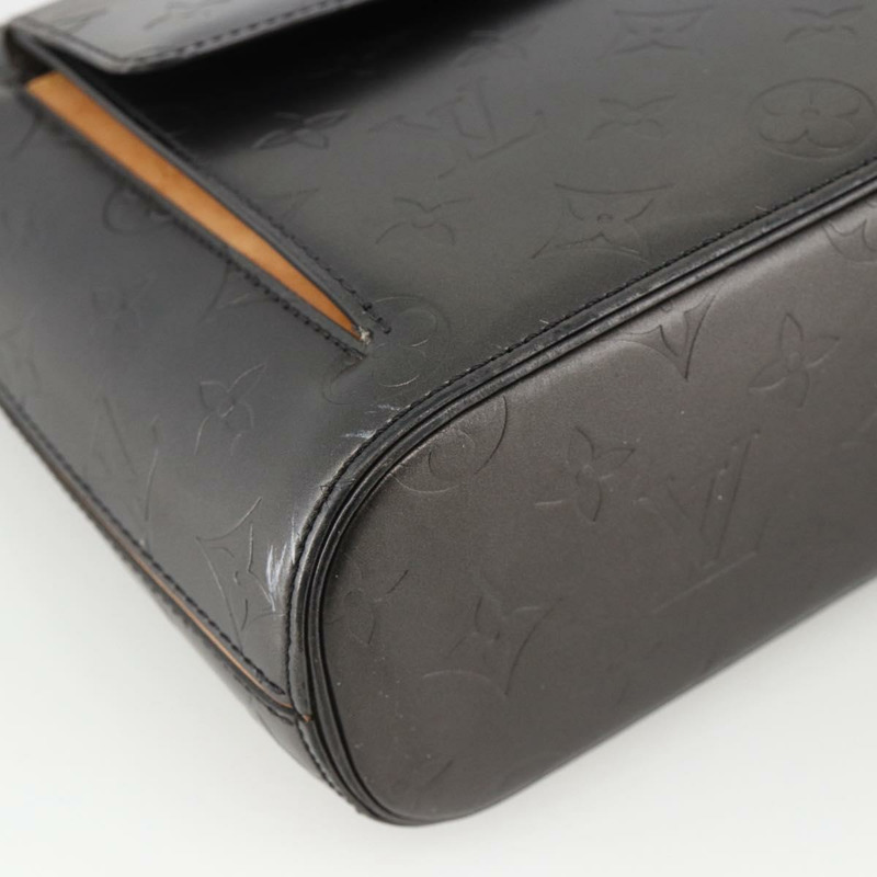 【日本直送】路易威登 Monogram Mat Alston 肩背包 黑色 M92810 LV Auth ka3833A-13