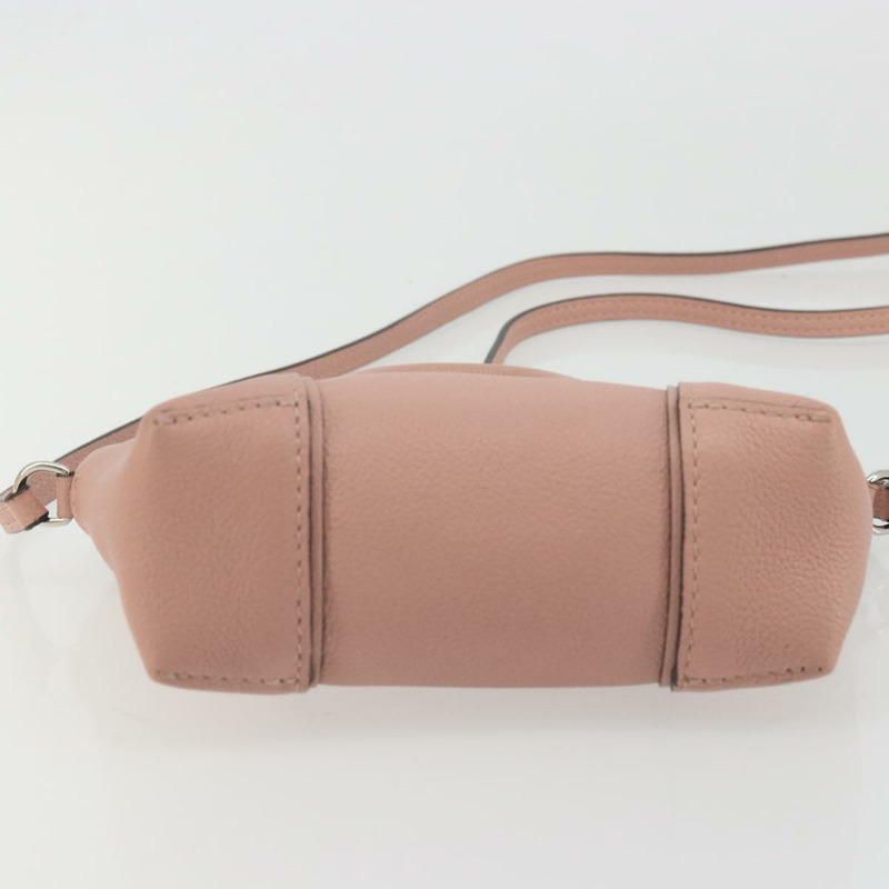 【日本直送】路易威登 Parnasea Nano Lockit 手提包 皮革 粉紅色 M61256 LV 正品 174420V-4