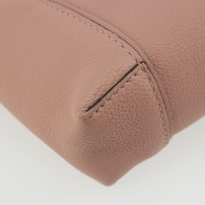 【日本直送】路易威登 Parnasea Nano Lockit 手提包 皮革 粉紅色 M61256 LV 正品 174420V-18