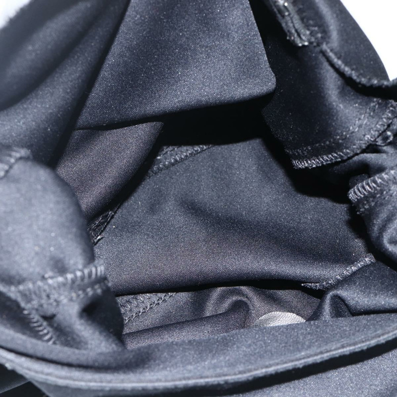 【日本直送】FENDI Mamma Baguette 肩背包 尼龍 黑色 銀色 正品 YKZ1595A-10