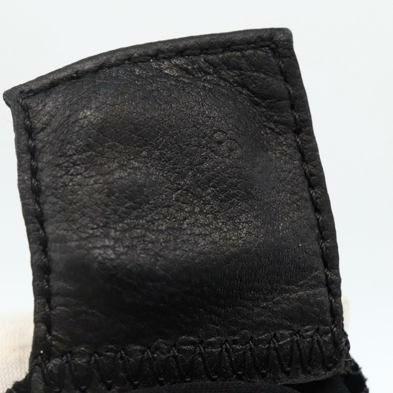 【日本直送】FENDI Mamma Baguette 肩背包 尼龍 黑色 銀色 正品 YKZ1595A-11