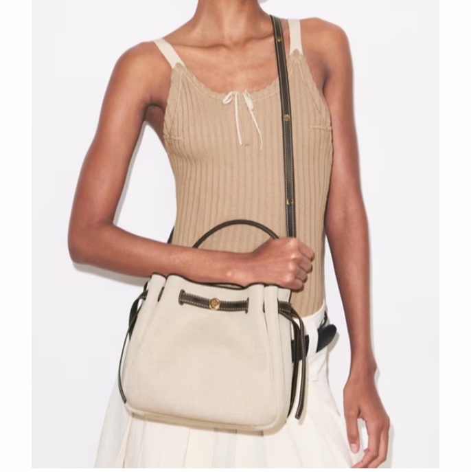 Tory Burch 女士 ROMY水桶包均碼碼22cm*9.5cm*21.5cm-2