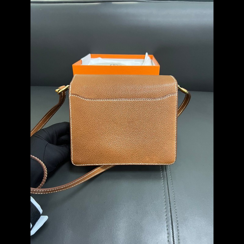 Hermes mini Roulis 
金棕金扣猪鼻子19-1