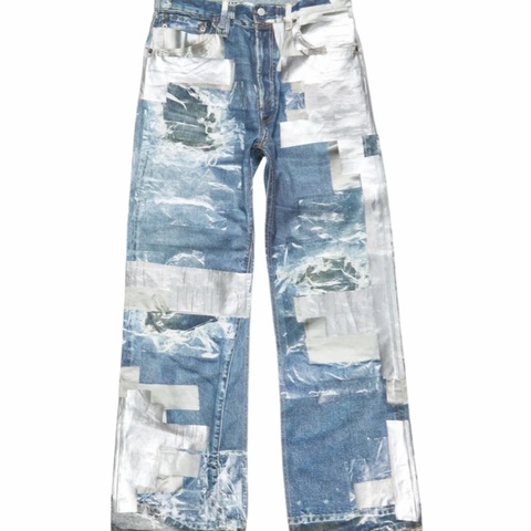 Acne Studios 男士 印花牛仔褲EU-44 EU-46 EU-48 EU-50 EU-52碼