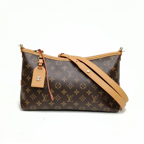 LOUIS VUITTON CARRYALLEastWest老花PVC金扣晶片