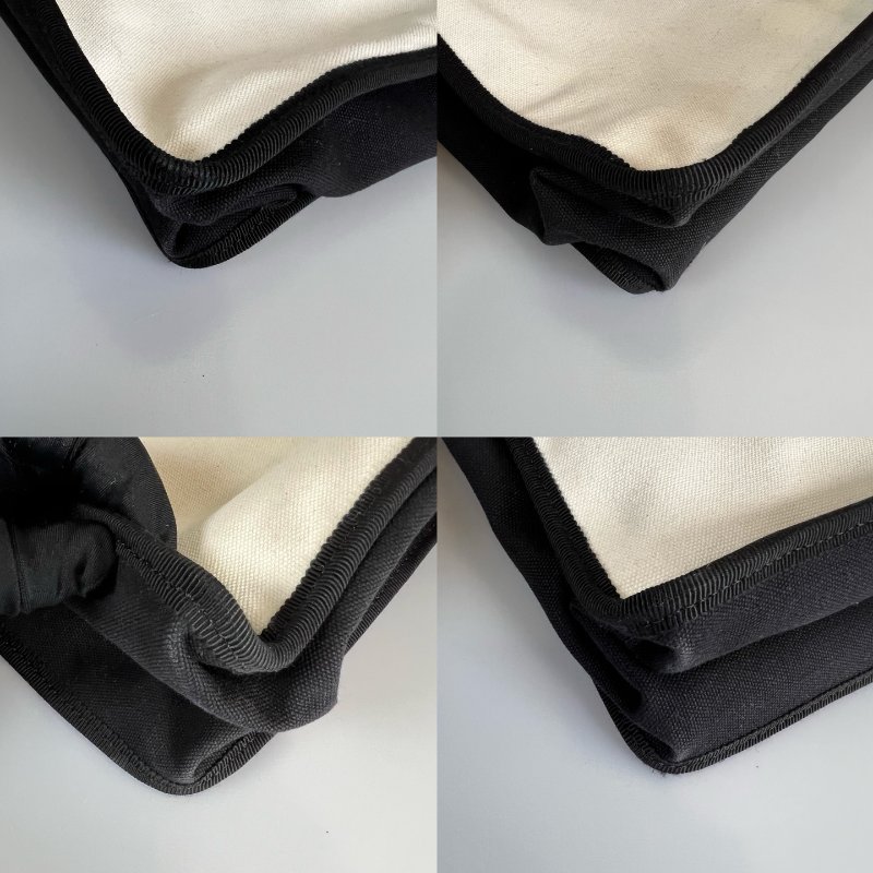 CHANEL 白數字口哨帆布托特包 20開-11