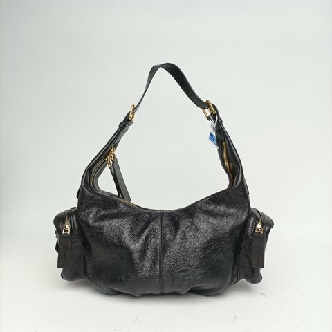 DIOR GrandTourMultipocket手袋大號黑色牛皮2025肩背包